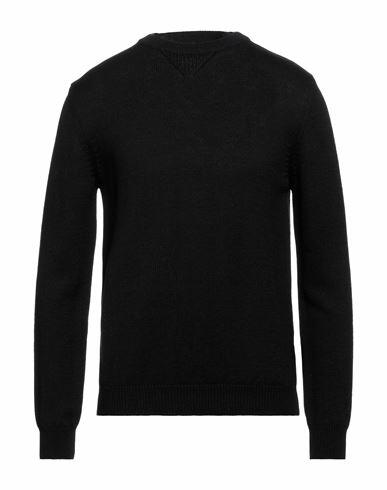 Kaos Man Sweater Black Acrylic, Wool Cover