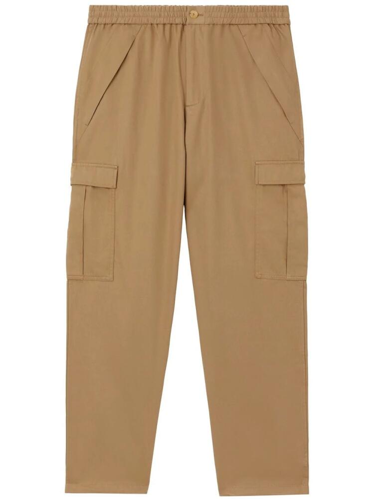 Burberry cargo cotton trousers - Neutrals Cover