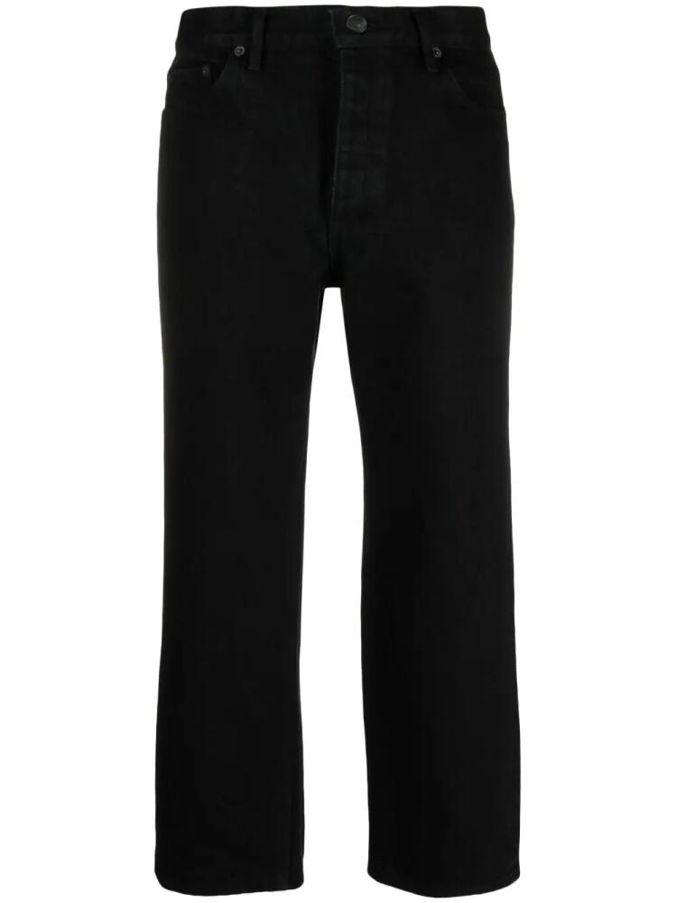 Balenciaga cropped straight-leg jeans - Black Cover