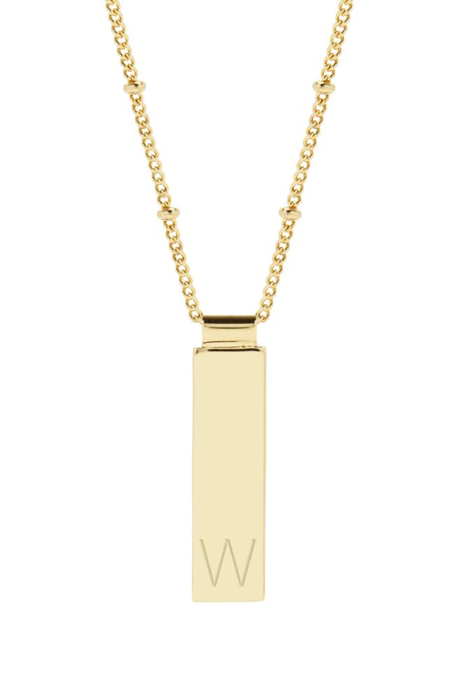 Brook and York Maisie Initial Pendant Necklace in Gold W Cover