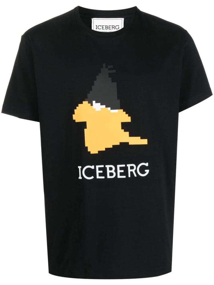 Iceberg Looney Tunes logo-print T-shirt - Black Cover