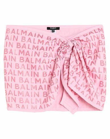 Balmain Woman Sarong Pink Polyamide, Elastane Cover