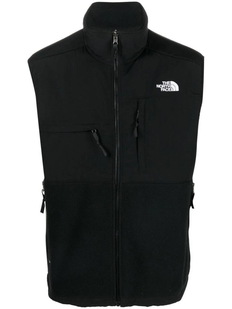 The North Face embroidered-logo zip-up gilet - Black Cover