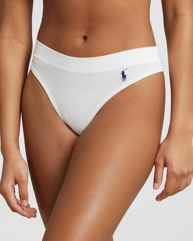 Polo Ralph Lauren Mid-Rise Organic Cotton Thong Cover