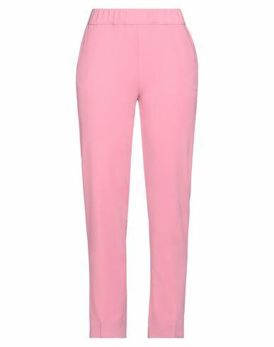 D. exterior Woman Pants Pink Polyester, Elastane Cover