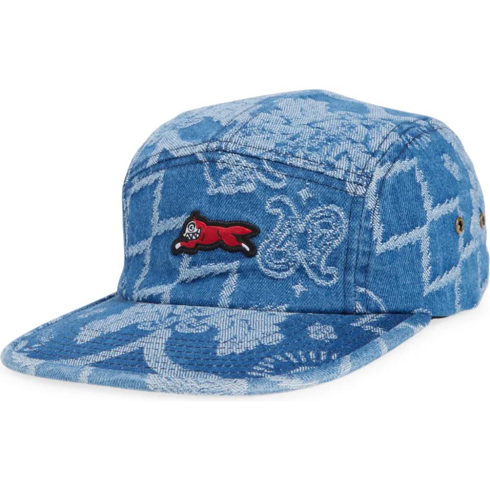 ICECREAM Rotate Denim Jacquard Baseball Cap in Dodger Cover