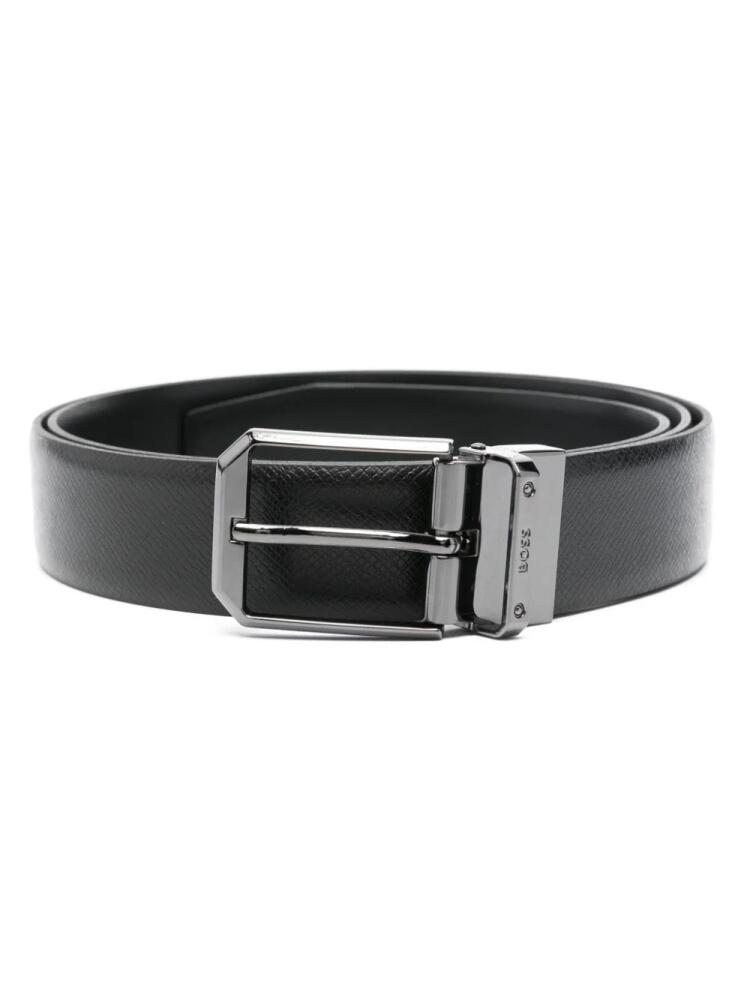 BOSS interchangeable-buckle belt - Black Cover