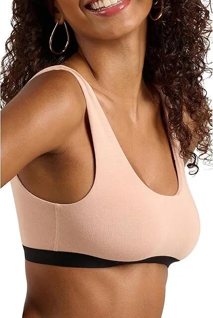 MeUndies U-Neck Bralette (Sand Dune) Women's Bra Cover