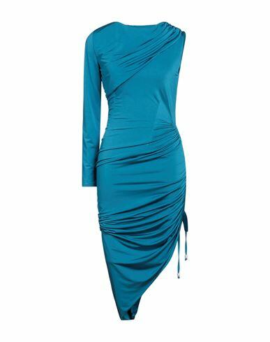 Cinqrue Woman Maxi dress Deep jade Polyester, Elastane Cover