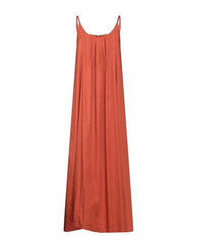 Kaos Woman Maxi dress Rust Cotton Cover