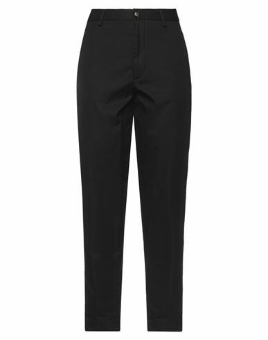 Pence Woman Pants Black Cotton Cover