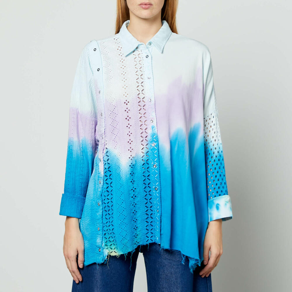 Marques Almeida Tie Dye Organic Cotton Shirt Cover