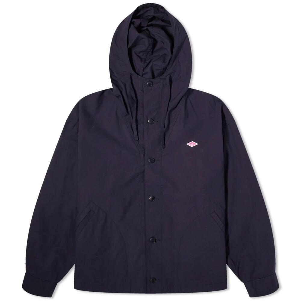 Danton Men's Hooded Short Jacket in Navy Cover