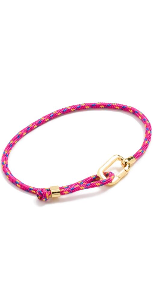 Gorjana Link Paracord Bracelet Pink Cover