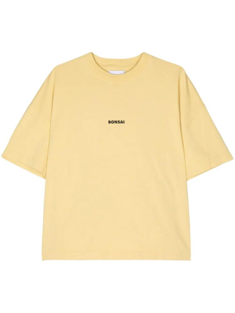 Bonsai logo T-shirt - Yellow Cover