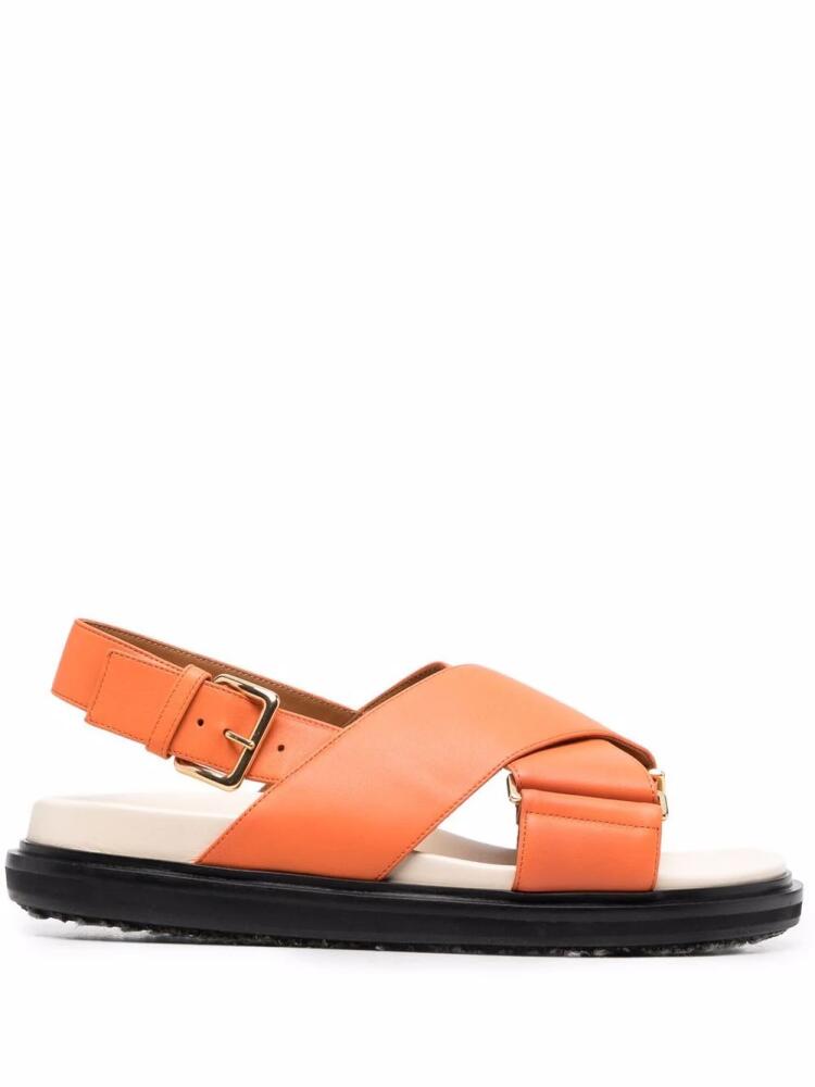 Marni Fussbett sandals - Orange Cover