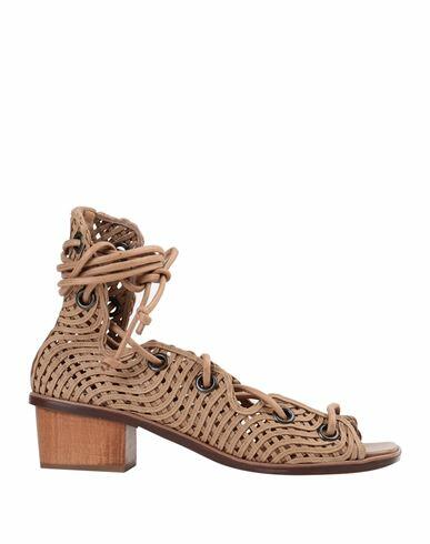 Stella Mccartney Woman Sandals Camel Textile fibers Cover