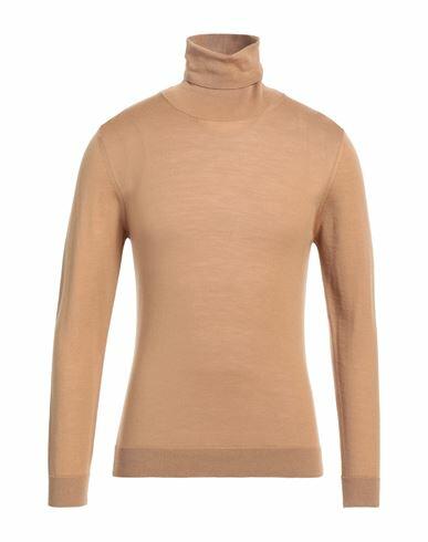 Bellwood Man Turtleneck Camel Merino Wool Cover