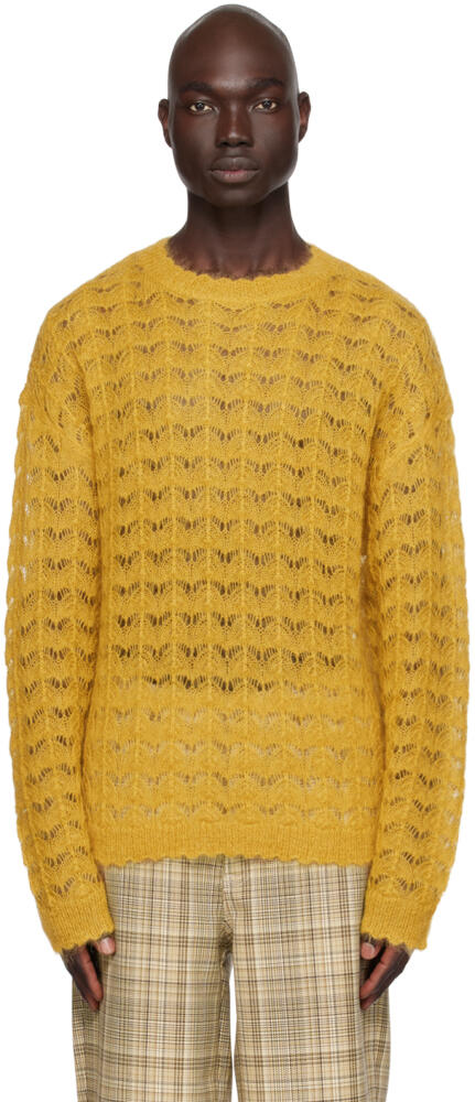 CMMN SWDN Yellow Elnar Sweater Cover