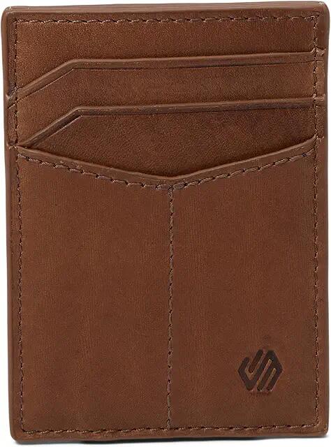 Johnston & Murphy Rhodes Front Pocket Wallet (Tan Full Grain) Wallet Handbags Cover