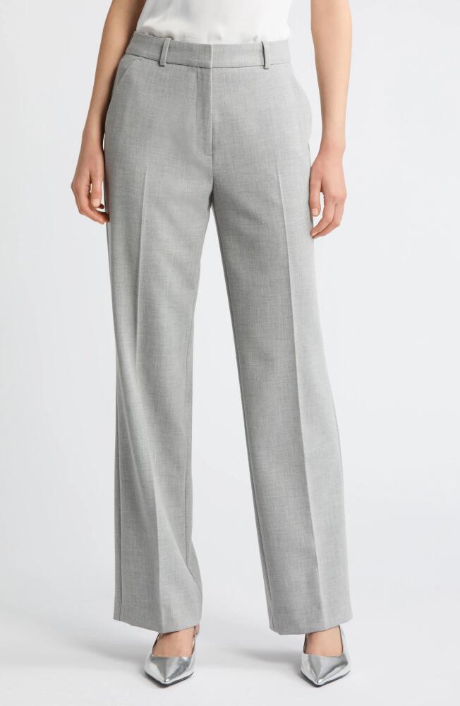 Nordstrom Straight Leg Pants in Grey Heather Cover