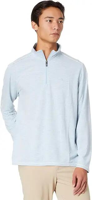 Tommy Bahama Coasta Vera 1/2 Zip (Campanula) Men's Clothing Cover