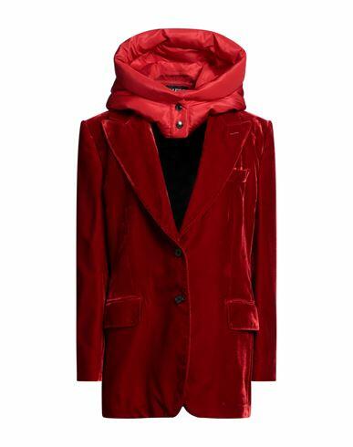 Tom Ford Woman Blazer Red Viscose, Cupro, Polyester, Silk Cover