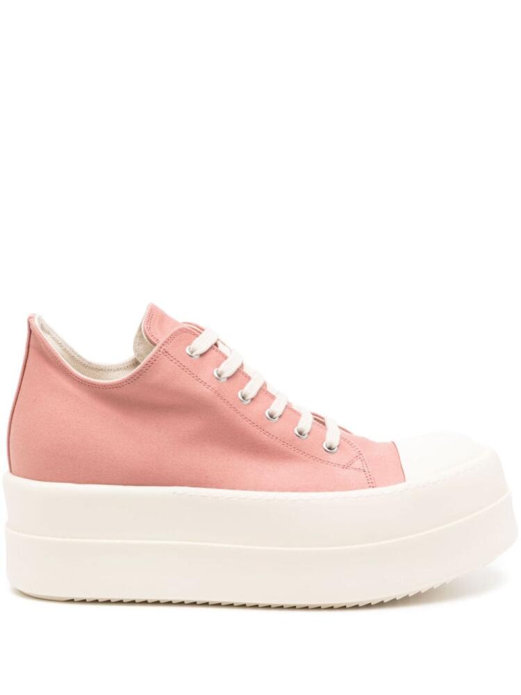 Rick Owens DRKSHDW Double Bumber platform sneakers - Pink Cover