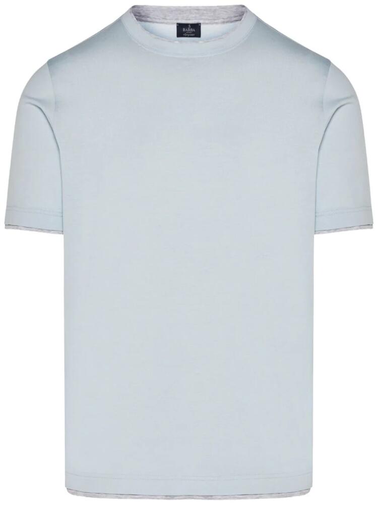 Barba cotton t-shirt - Blue Cover