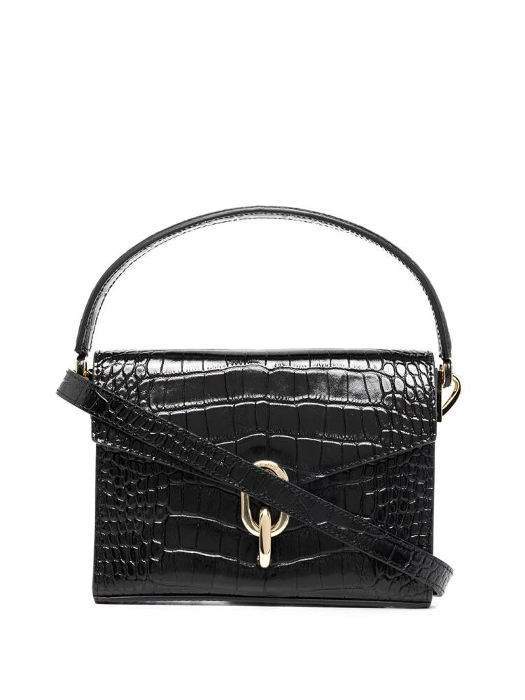 ANINE BING Colette embossed mini bag - Black Cover