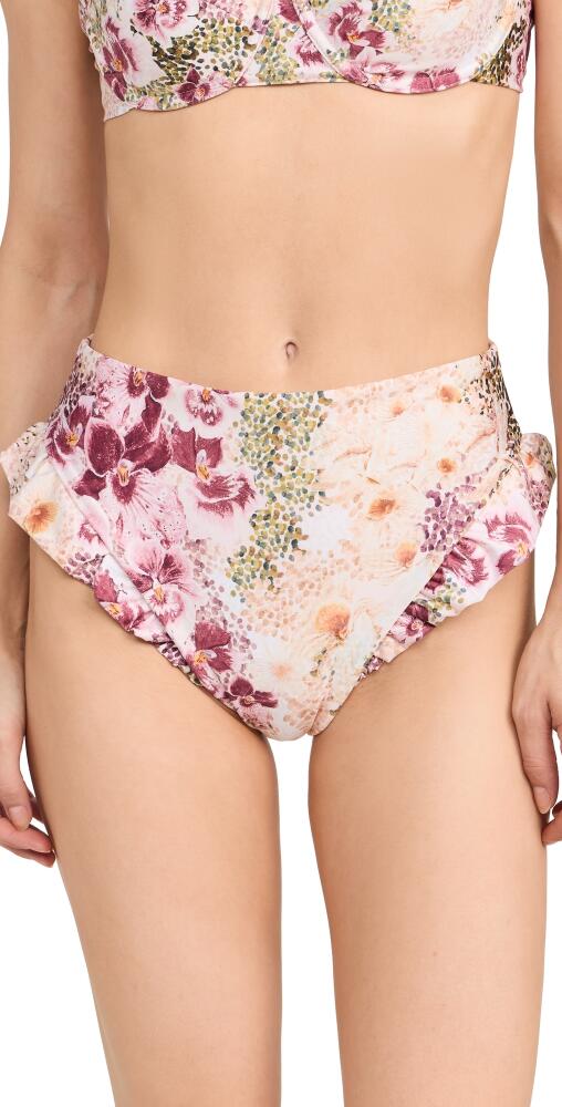 Agua by Agua Bendita Jengibre Florecer Bikini Bottoms Multicolor Cover