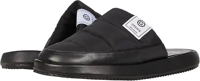 GREATS Foster Slipper (Black) Shoes Cover