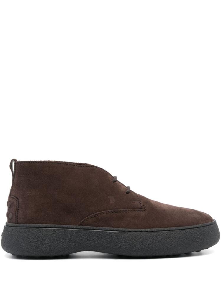 Tod's Desert suede boots - Brown Cover