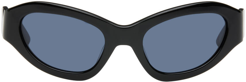 Eckhaus Latta SSENSE Exclusive Black 'The Bug' Sunglasses Cover