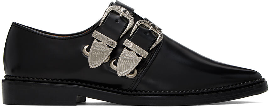 Toga Pulla SSENSE Exclusive Black Derbys Cover