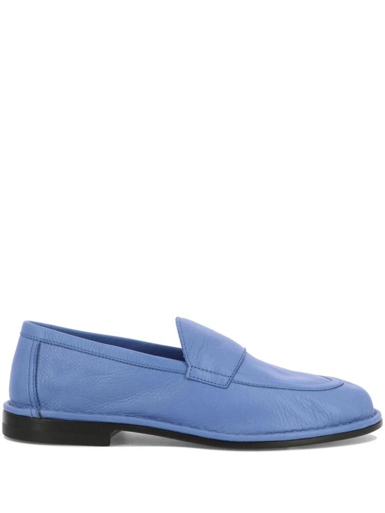 Pierre Hardy Noto leather loafers - Blue Cover