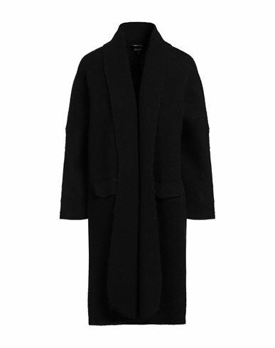 Woolrich Woman Cardigan Black Wool, Mohair wool, Polyamide Cover