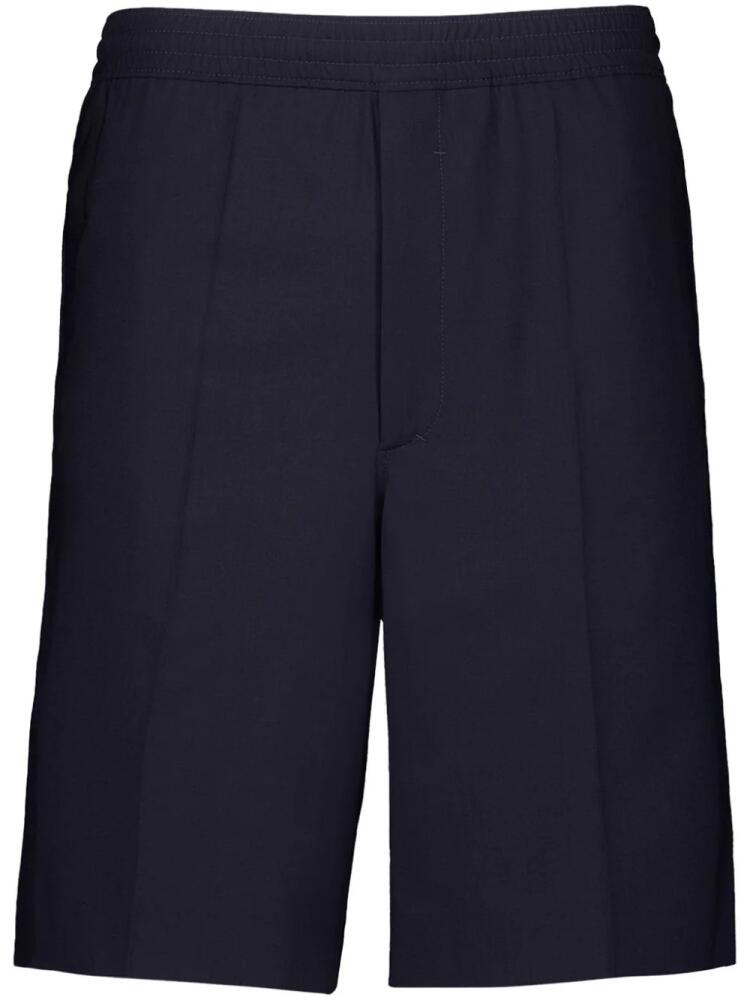 Givenchy wool-poplin Bermuda shorts - Blue Cover