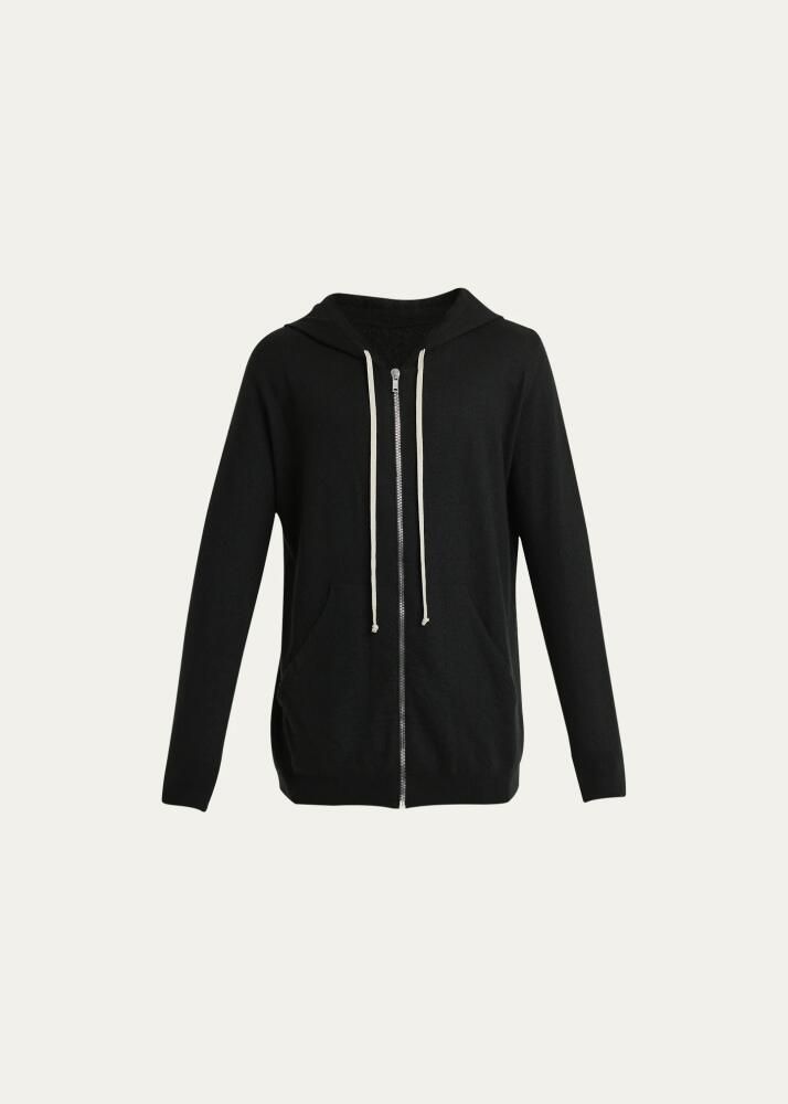 Rick Owens Men's Boiled Cashmere Zip Hoodie Cover