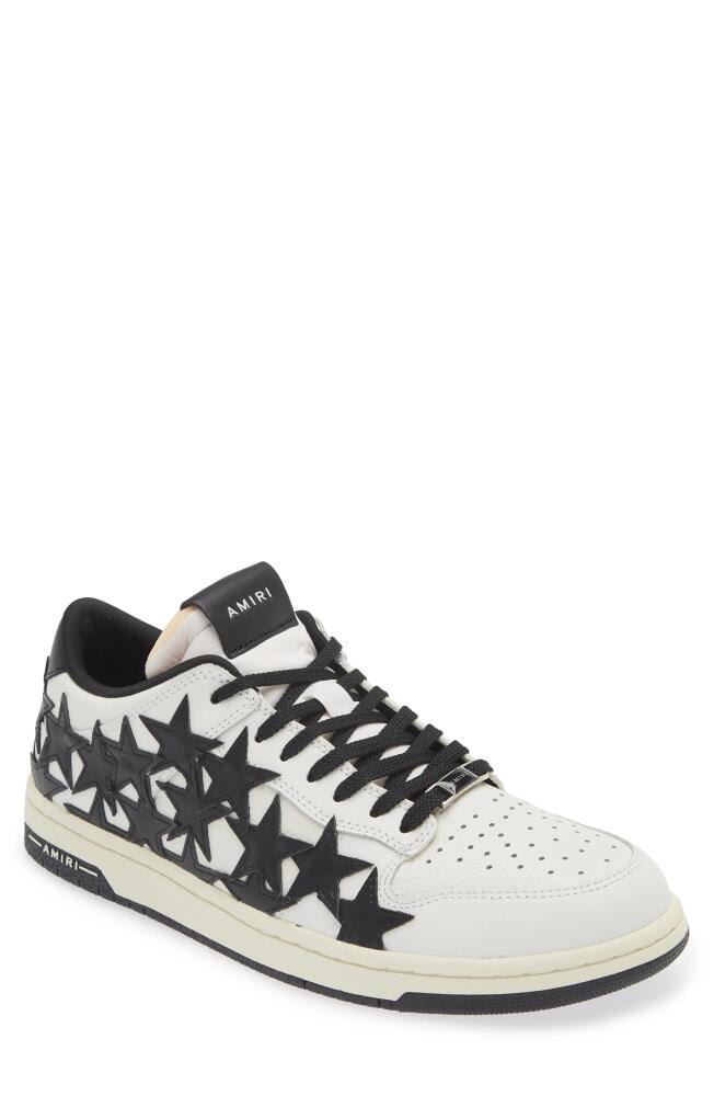 AMIRI Stars Low Top Sneaker in Black Cover