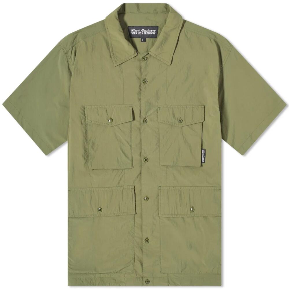 Uniform Bridge Men's BDU Short Sleeve Shirt in Olive Cover