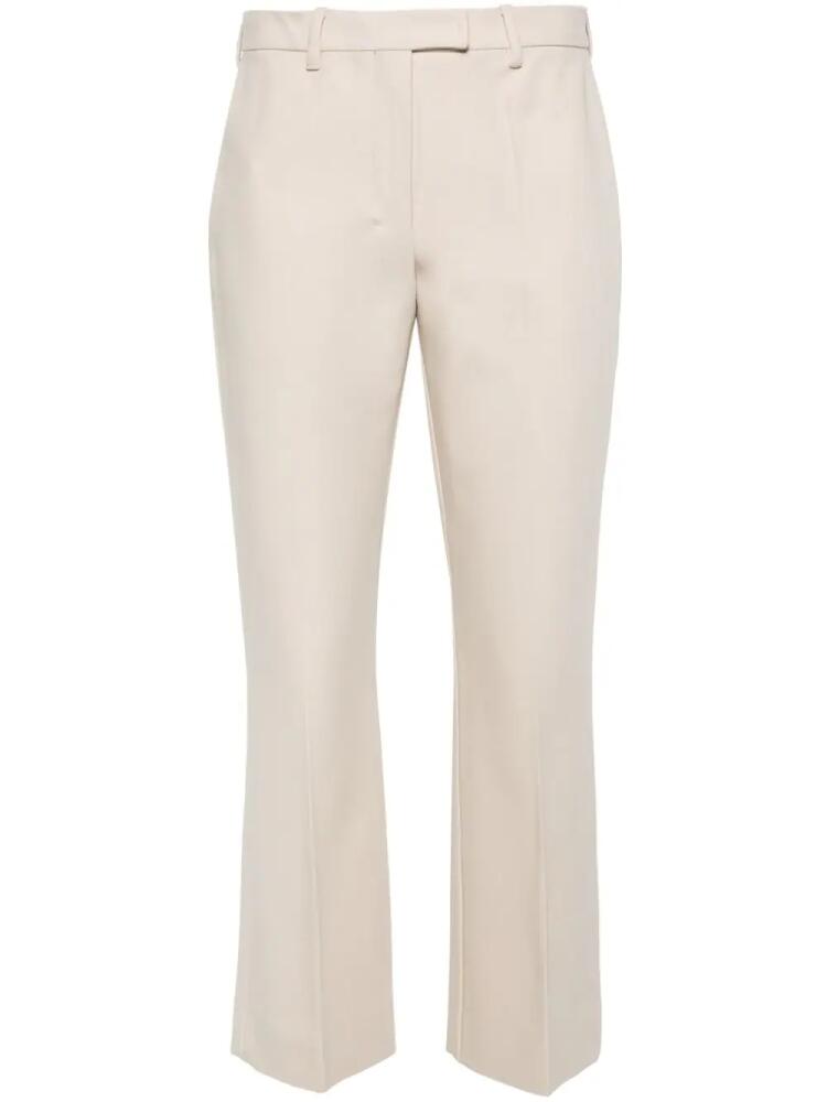 'S Max Mara Fatina crepe tailored trousers - Neutrals Cover