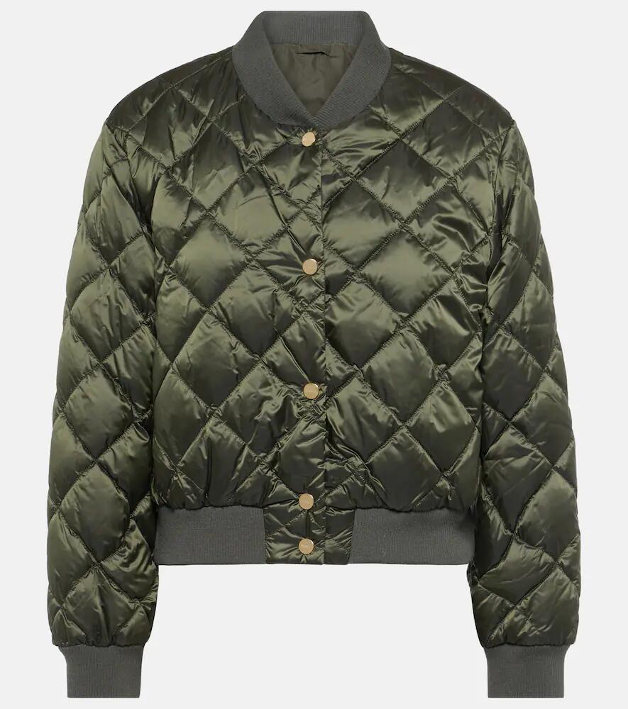 Max Mara BSoft quilted bomber jacket Cover