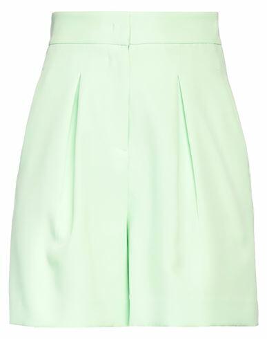 Hinnominate Woman Shorts & Bermuda Shorts Light green Polyester, Elastane Cover