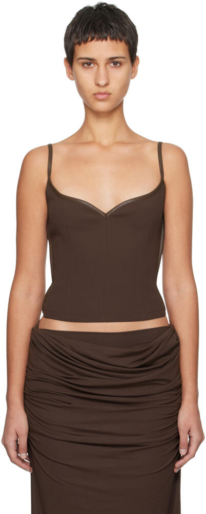 Paris Georgia Brown Heart Camisole Cover