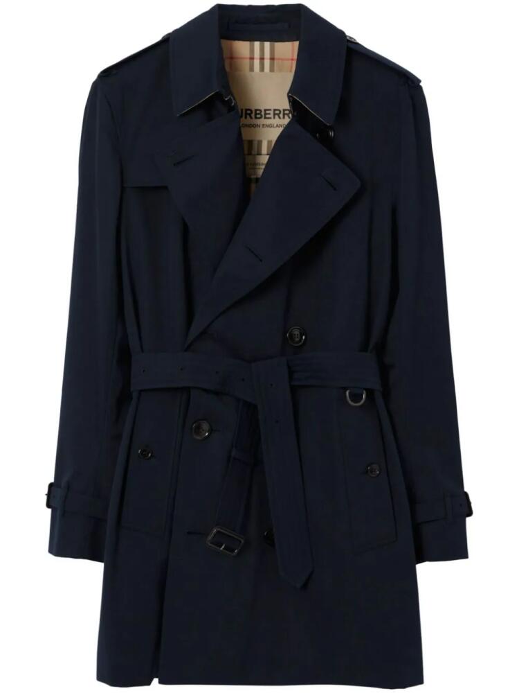 Burberry Kensington Heritage trench coat - Blue Cover