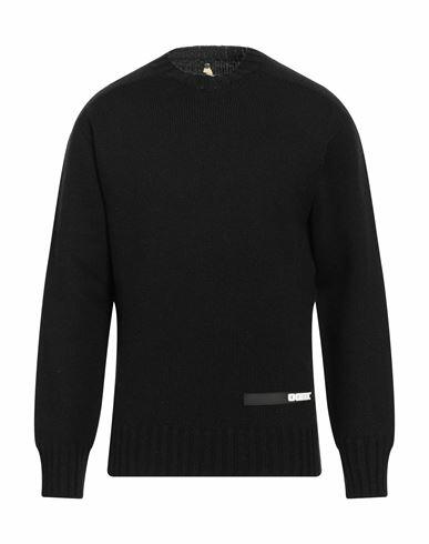 Oamc Man Sweater Black Wool, Cotton, Polyamide Cover