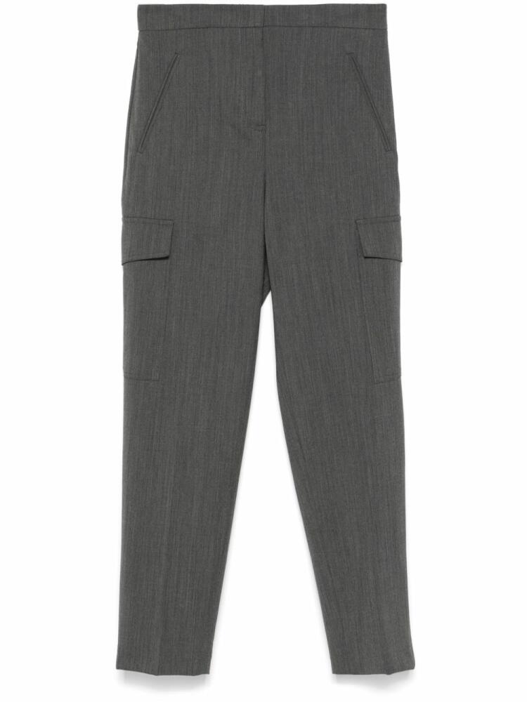 TWINSET straight-leg cargo pants - Grey Cover