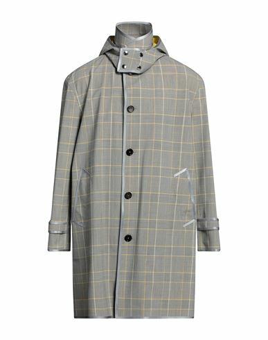 Dolce & gabbana Man Overcoat & Trench Coat Grey Virgin Wool, Polyester, Elastane Cover