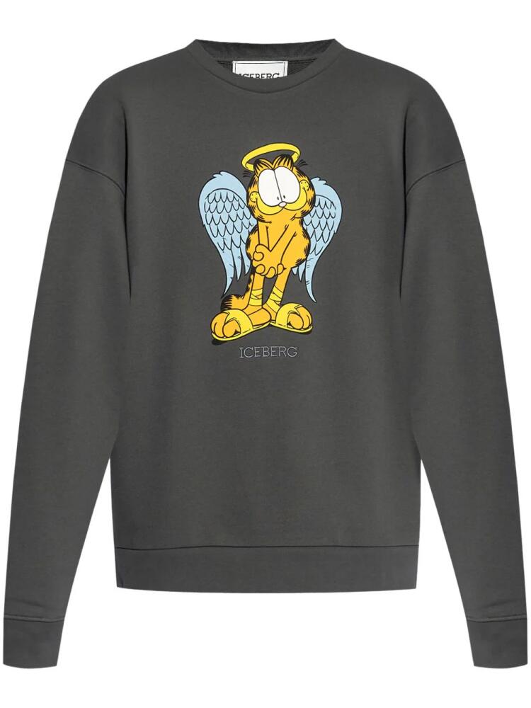 Iceberg Garfield print sweatshirt - Grey Cover